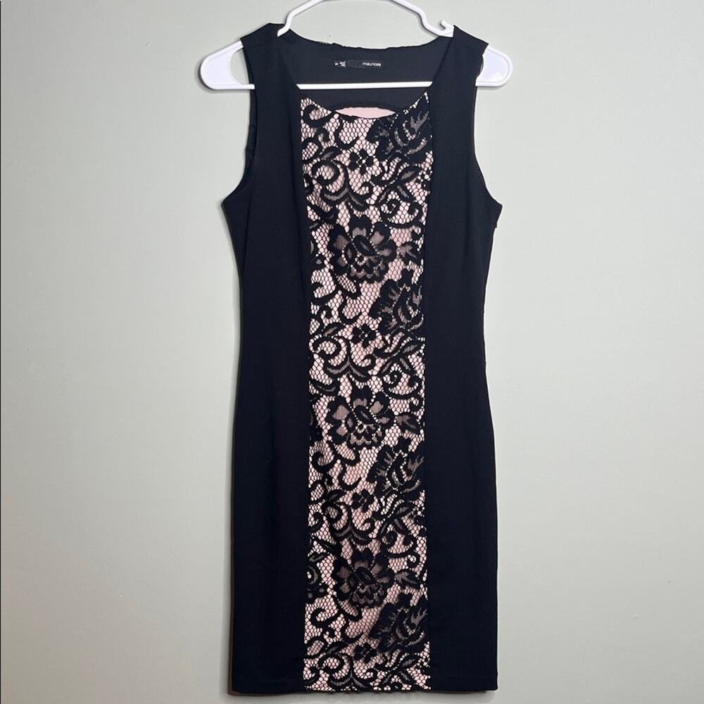 Maurices Black Midi Dress size 3/4